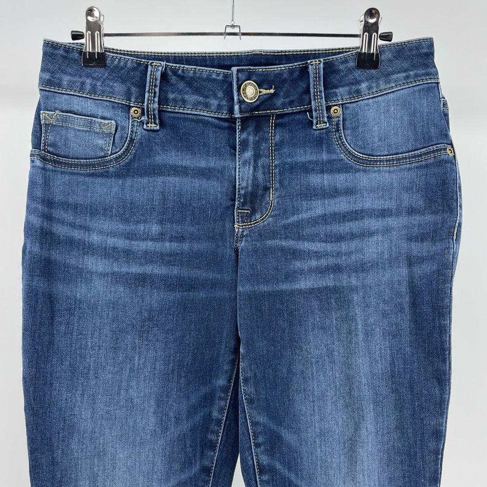 Maurices Medium Wash Skinny Jeans, Soft Stretch Denim, Women's 28/Small Long - Picture 2 of 5